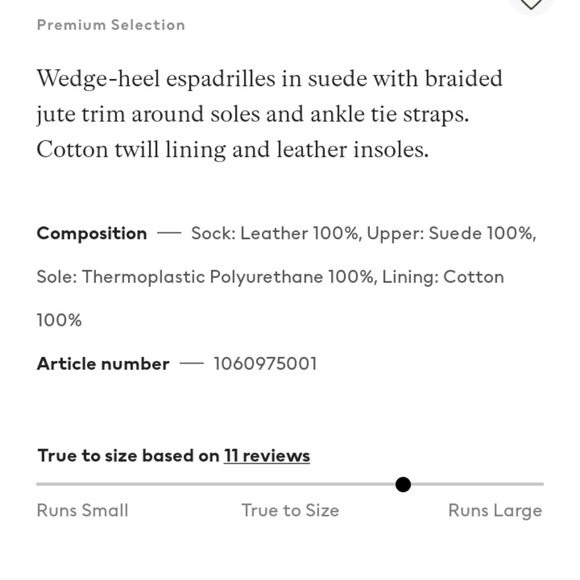 ⛔SOLD⛔🌱Host Pick🌱🆕️ NWT H&M Suede Espadrille Sandals in 'Taupe' - Picture 4 of 12